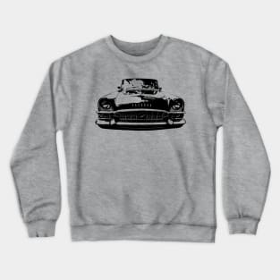 Packard Patrician 1950s American classic car monoblock black Crewneck Sweatshirt